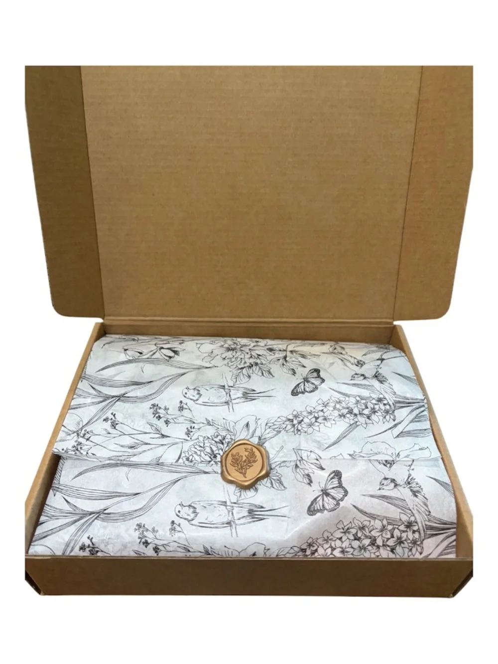 Color Curated Stationery Gift Box Set- 15-20 items - blue